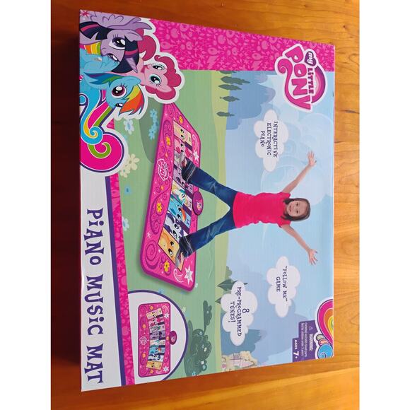 My Little Pony Electronic Piano Music Mat TOY 15371 Keyboard Piano Floor Mat - Picture 2 of 3